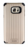 Eiroo Travel Samsung Galaxy Note 5 Ultra Koruma Gold Klf