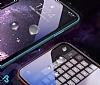 Eiroo iPhone 11 Pro Full Tempered Glass Siyah Cam Ekran Koruyucu - Resim: 5
