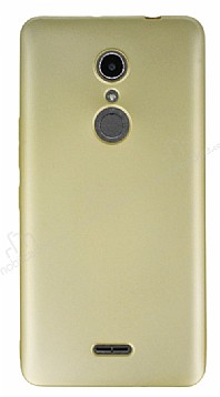 Alcatel A3 XL Mat Gold Silikon Klf