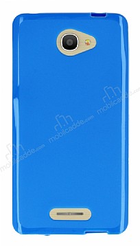 Alcatel POP 4S (5.5) Mavi Silikon Klf