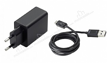 Asus Orjinal Micro USB Siyah arj Aleti
