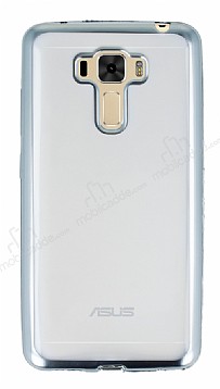 Asus Zenfone 3 Laser ZC551KL Silver Kenarl effaf Silikon Klf