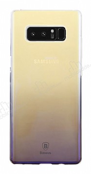 Baseus Glaze Samsung Galaxy Note 8 Mor Rubber Klf