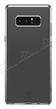 Baseus Simple Samsung Galaxy Note 8 Siyah Silikon Klf