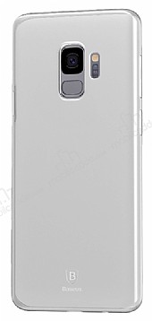 Baseus Wing Samsung Galaxy S9 Ultra nce effaf Beyaz Rubber Klf