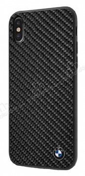 BMW iPhone X / XS Karbon Siyah Silikon Klf
