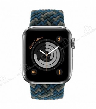 Buff Apple Watch Mix Color Braided rg Kordon 42/44mm Extra Large