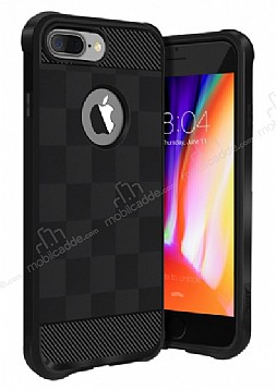 Buff Black Armor iPhone 8 Plus Ultra Koruma Siyah Klf