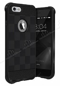 Buff Black Armor iPhone 6 / 6S Ultra Koruma Siyah Klf
