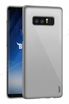 Buff Slim Fit Samsung Galaxy Note 8 Ultra Koruma Silver Klf