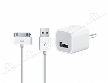 Eiroo Apple USB Kablosu ve Fi Priz Dntrc 1m