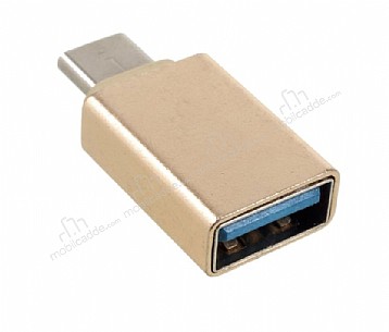 Eiroo USB Type-C OTG Dntrc Gold Adaptr