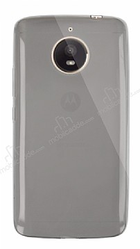 Dafoni Aircraft Motorola Moto E4 Plus Ultra nce effaf Siyah Silikon Klf