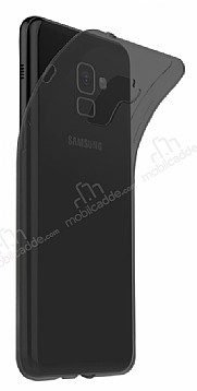 Dafoni Aircraft Samsung Galaxy S9 Plus Ultra nce effaf Siyah Silikon Klf