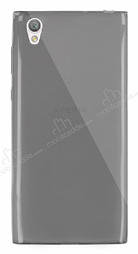 Dafoni Aircraft Sony Xperia L1 Ultra nce effaf Siyah Silikon Klf