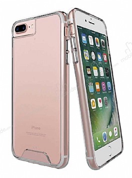 Dafoni Clear Hard iPhone 7 Plus / 8 Plus Ultra Koruma Klf
