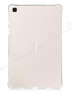 Dafoni Hummer Samsung Galaxy Tab A7 10.4 (2020) Ultra Koruma Silikon Kenarl effaf Klf