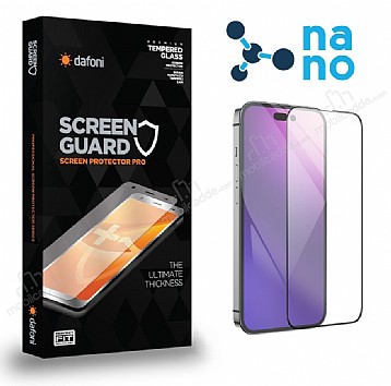 Dafoni iPhone 14 Pro Max Full Nano Premium Ekran Koruyucu