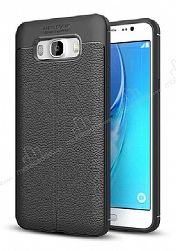 Dafoni Liquid Shield Premium Samsung Galaxy J5 2016 Siyah Silikon Klf