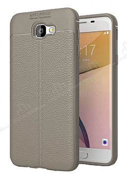 Dafoni Liquid Shield Premium Samsung Galaxy J7 Prime / J7 Prime 2 Gri Silikon Klf