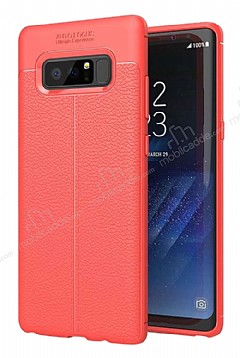Dafoni Liquid Shield Premium Samsung Galaxy Note 8 Krmz Silikon Klf