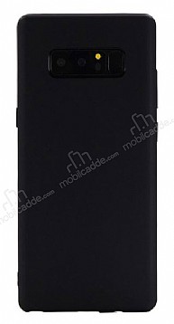 Dafoni Membrane Samsung Galaxy Note 8 Ultra nce Mat Siyah Silikon Klf