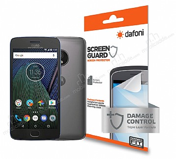 Dafoni Motorola Moto G5 n + Arka Darbe Emici Full Ekran Koruyucu Film