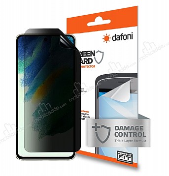 Dafoni Samsung Galaxy S21 FE 5G Privacy Curve Darbe Emici Ekran Koruyucu Film