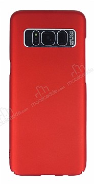 Dafoni Shade Samsung Galaxy S8 Kamera Korumal Krmz Rubber Klf