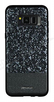 DZGOGO Samsung Galaxy S8 Iltl Siyah Deri Klf