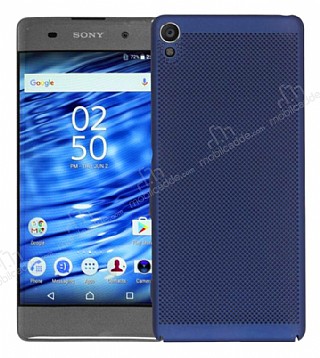 Eiroo Air To Dot Sony Xperia L1 Delikli Lacivert Rubber Klf