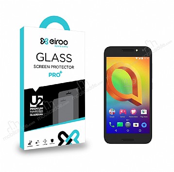 Eiroo Alcatel A3 Tempered Glass Cam Ekran Koruyucu