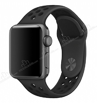 Eiroo Apple Watch Siyah Spor Kordon (42 mm)