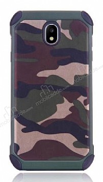 Eiroo Army Samsung Galaxy J5 Pro 2017 Ultra Koruma Yeil Klf