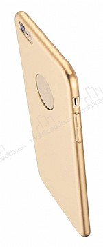 Eiroo Body Thin iPhone 6 / 6S 360 Derece Koruma Gold Rubber Klf
