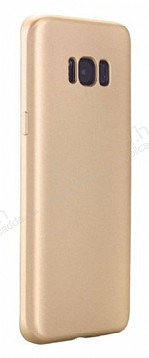 Eiroo Body Thin Samsung Galaxy S8 Plus 360 Derece Koruma Gold Rubber Klf