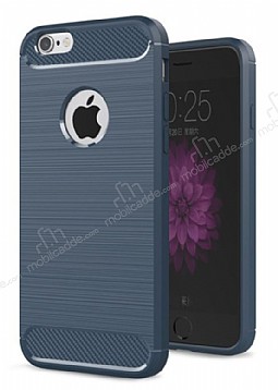 Eiroo Carbon Shield iPhone 6 / 6S Ultra Koruma Lacivert Klf