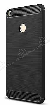 Eiroo Carbon Shield Xiaomi Mi Max 2 Ultra Koruma Siyah Klf