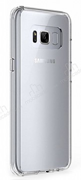 Eiroo Clear Samsung Galaxy S8 Plus effaf Silikon Klf