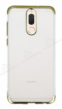Eiroo Frosty Huawei Mate 10 Lite Gold Kenarl Silikon Klf