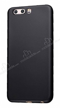 Eiroo Ghost Thin Huawei P10 Ultra nce Siyah Rubber Klf