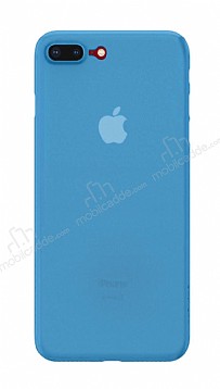 Eiroo Ghost Thin iPhone 7 Plus / 8 Plus Ultra nce Mavi Rubber Klf