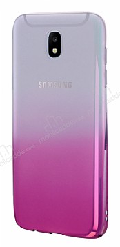 Eiroo Gradient Samsung Galaxy J5 Pro 2017 Geili Pembe Rubber Klf