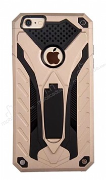 Eiroo Iron Care iPhone 6 / 6S Standl Ultra Koruma Gold Klf