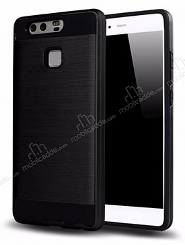 Eiroo Iron Shield Huawei P10 Lite Ultra Koruma Siyah Klf