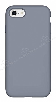 Eiroo Lansman iPhone 6 / 6S Gri Silikon Klf