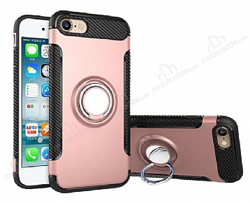 Eiroo Mage Fit iPhone 6 / 6S Standl Ultra Koruma Rose Gold Klf