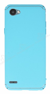 Eiroo Mellow LG Q6 Ultra Mavi Rubber Klf