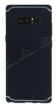 Eiroo Mellow Samsung Galaxy Note 8 Siyah Silikon Klf