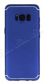 Eiroo Mellow Samsung Galaxy S8 Plus Mavi Silikon Klf
